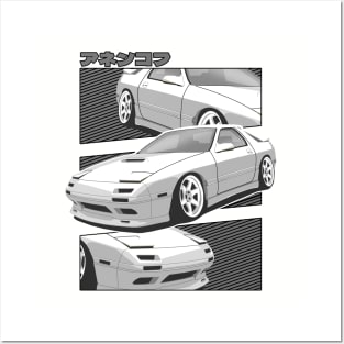 Mazda RX-7 FC Posters and Art